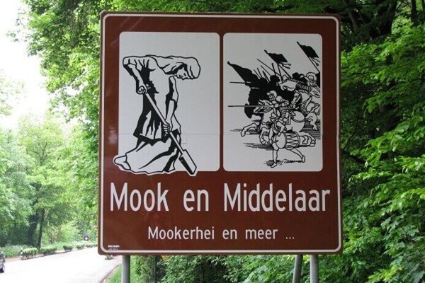 Wandelroute: Slag op de Mookerheide route